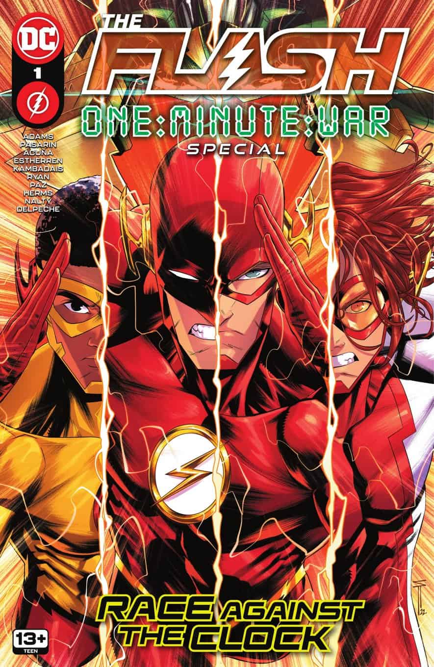 The Flash One Minute War Special #1 spoilers 0-1 Serg Acuna bìa chính