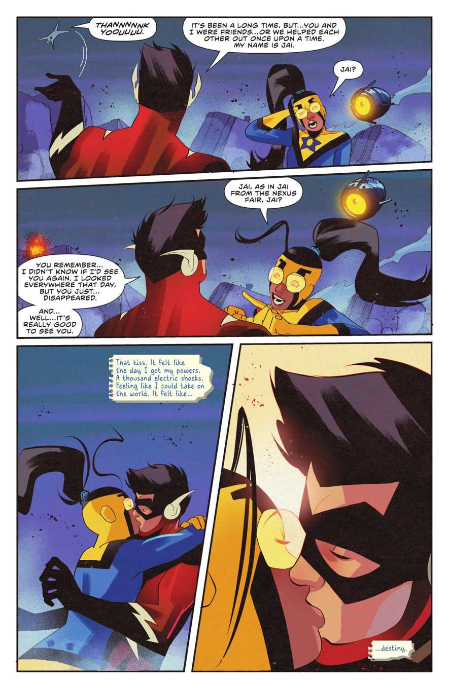 The Flash One Minute War Special #1 spoilers 10 Gold Beetle