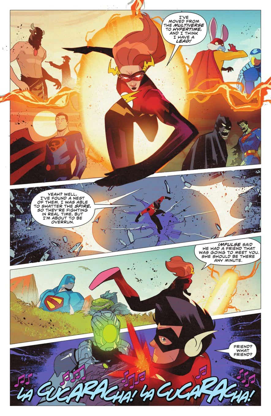 The Flash One Minute War Special #1 spoilers 6