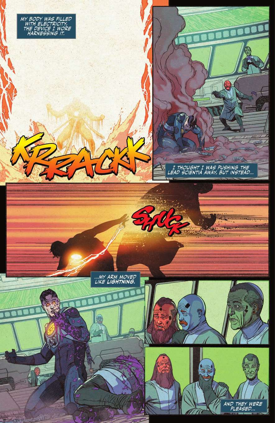 The Flash One Minute War Special #1 spoilers D