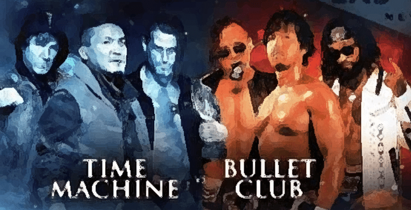 Time Machine vs Bullet Club No Surrender 2023 banner Impact Wrestling
