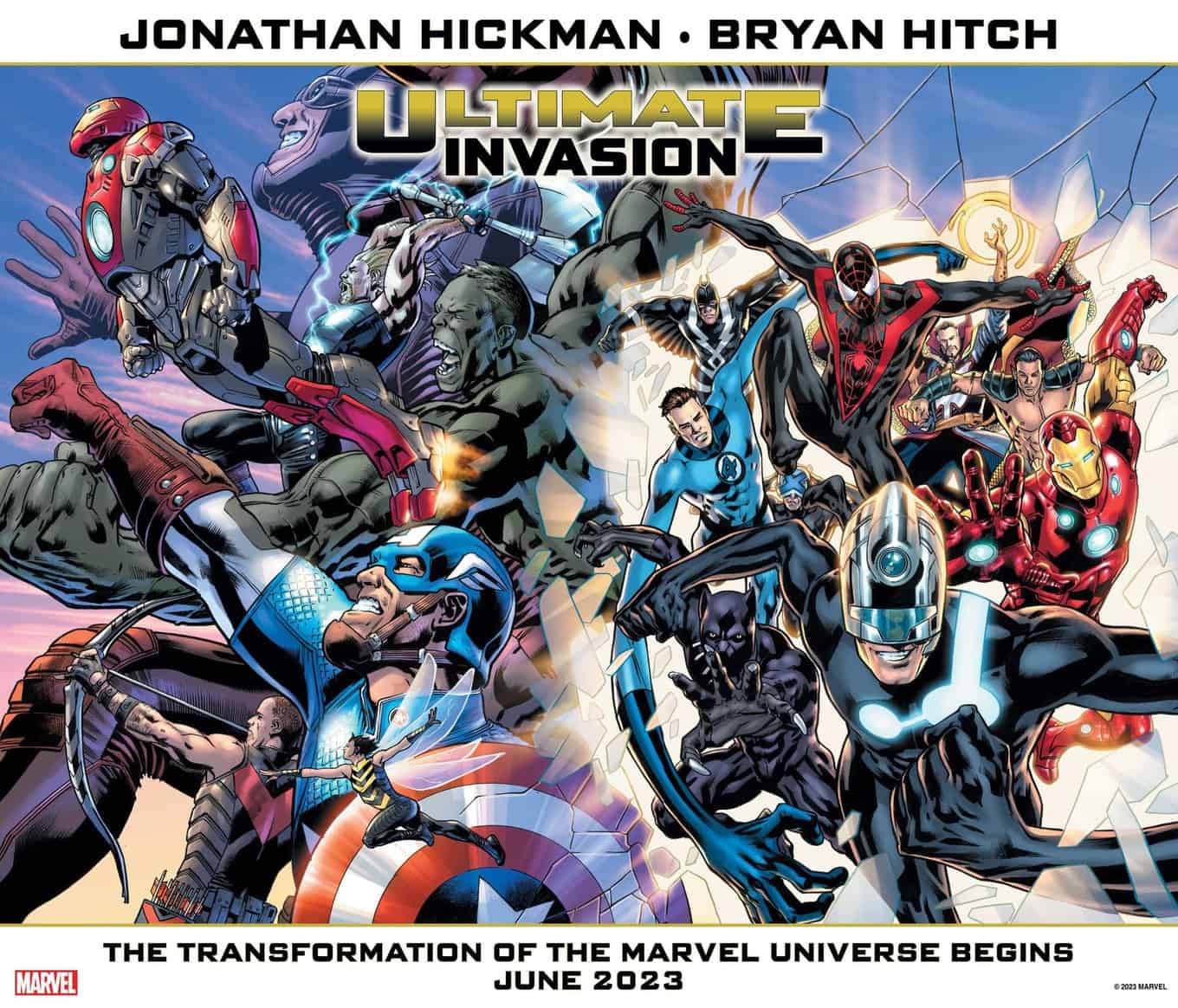 Cuộc xâm lược cuối cùng #1 A Bryan Hitch