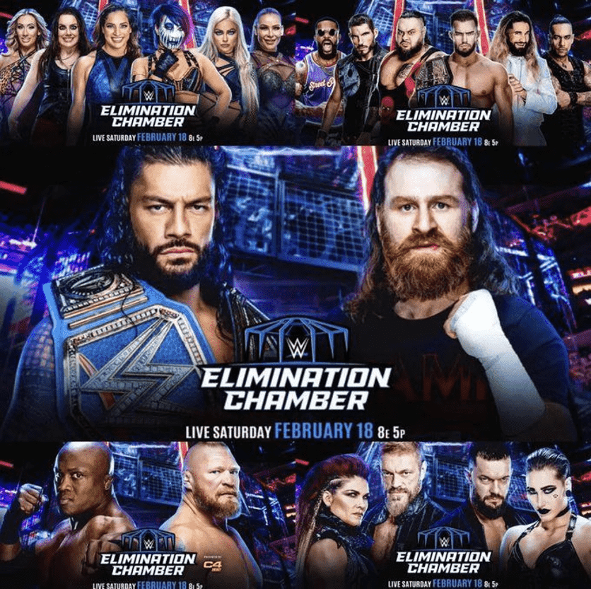Thẻ WWE Elimination Chamber 2023