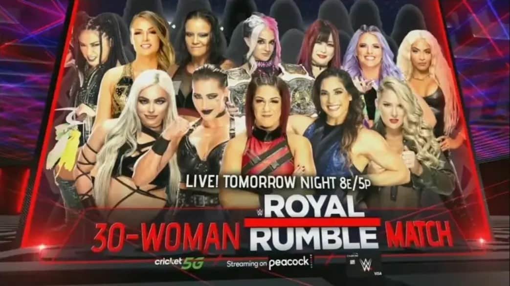 WWE Royal Rumble 2023 Women's