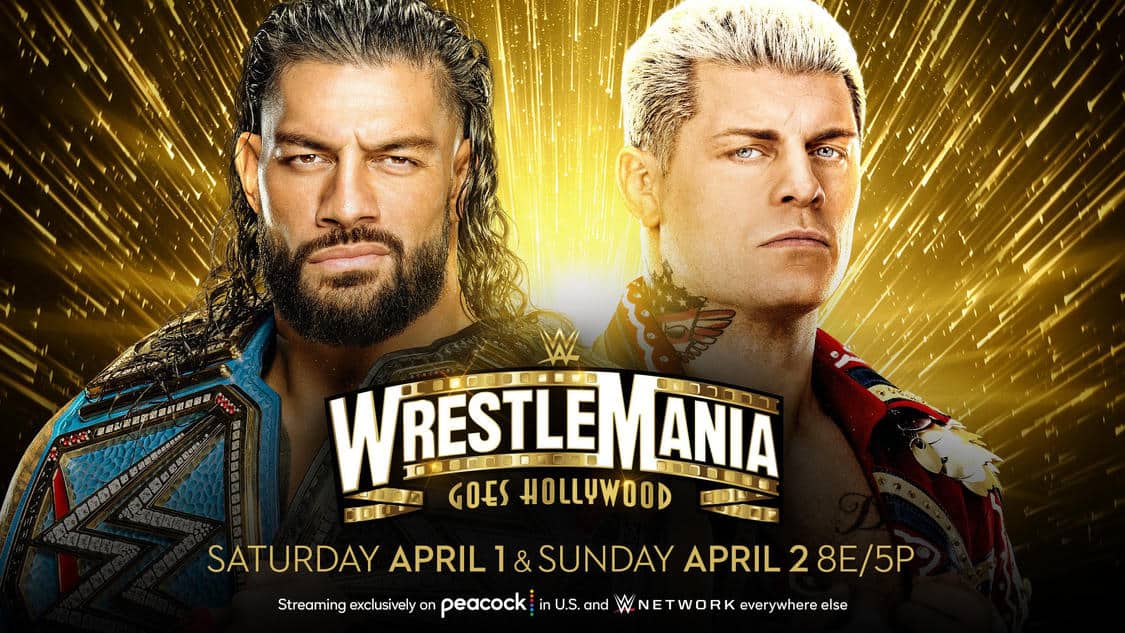 WWE Wrestlemania 39 Cody Rhodes vs Roman Reigns