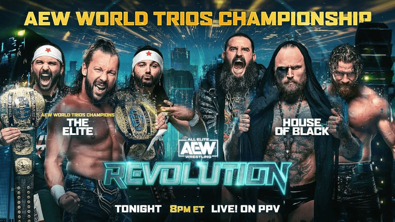 AEW World Trios Championship AEW Revolution 2023