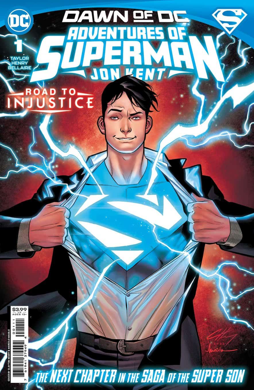 Adventures of Superman Jon Kent #1 spoilers 0-1 Clayton Henry