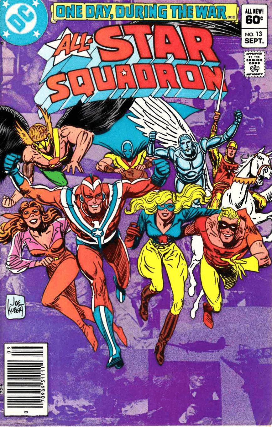 All Star Squadron #13 Banner