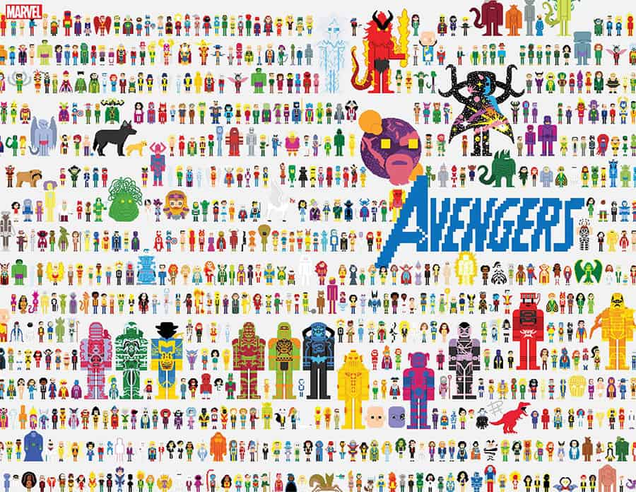 Kẻ phá đám Avengers #66 0-3 Daniel Hainsworth Kết nối Biến thể bìa bao quanh