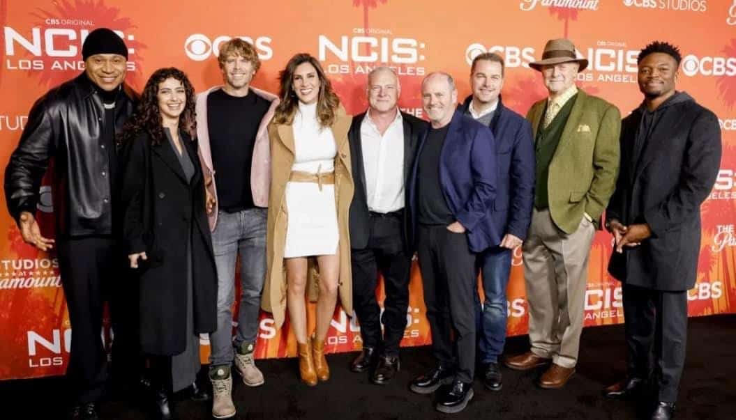 NCIS: LA Season 14 Wrap Party 1 Cast
