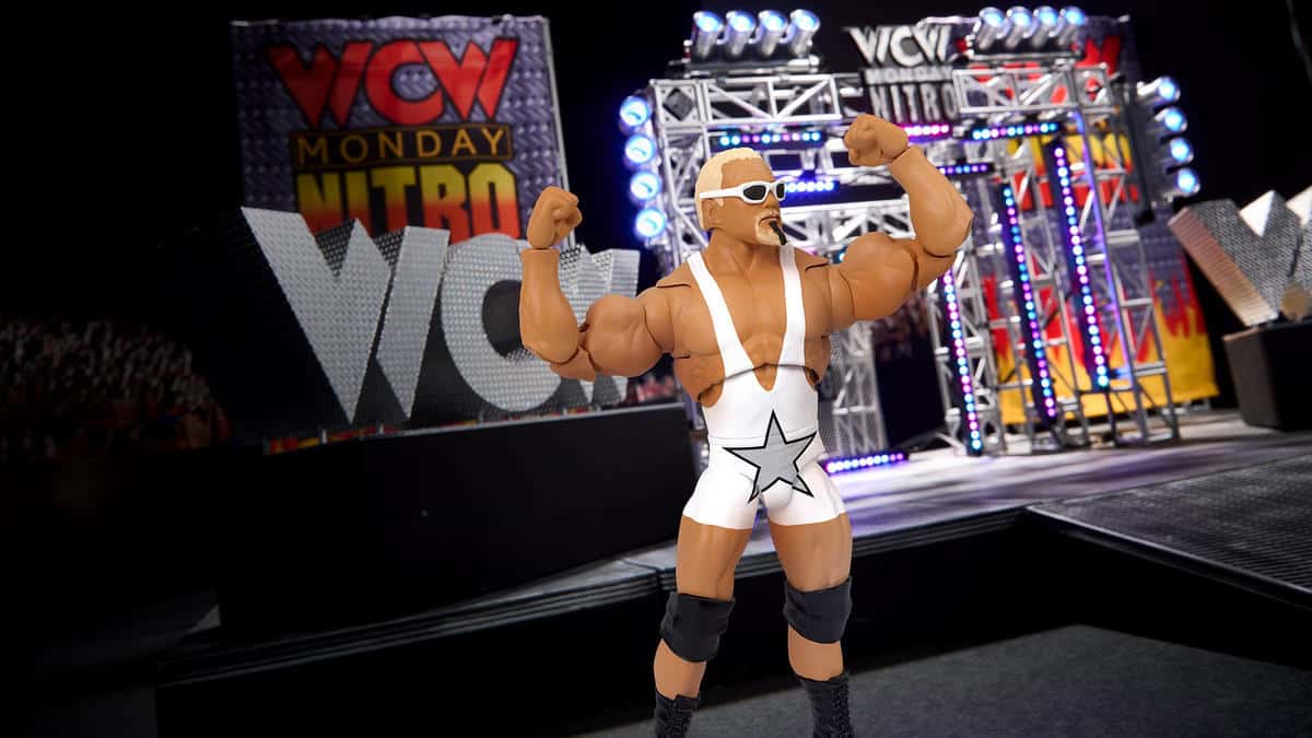 Mattel's WWE Ultimate Edition WCW Monday Nitro Entrance Stage 10 Big Poppa Pump Scott Steiner