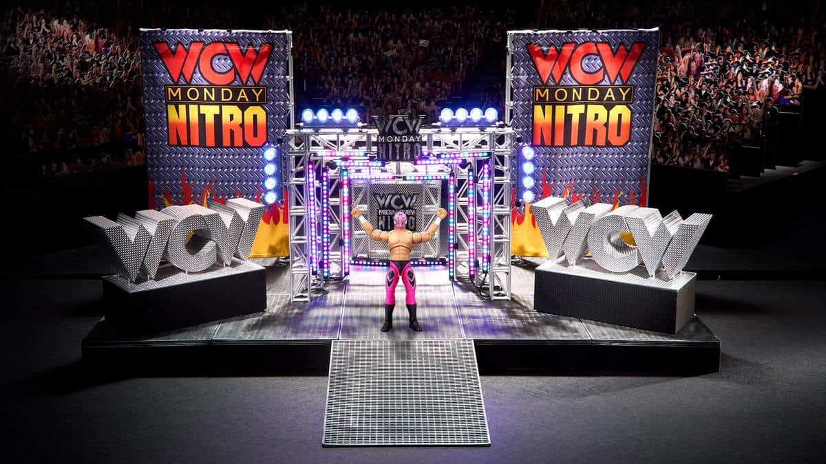 Mattel's WWE Ultimate Edition WCW Monday Nitro Entrance Stage 12 Rey Mysterio