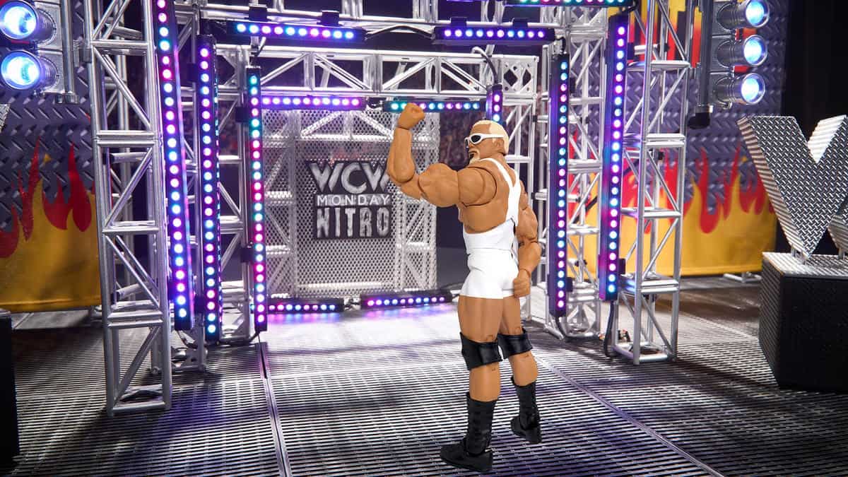 Mattel's WWE Ultimate Edition WCW Monday Nitro Entrance Stage 14 Big Poppa Pump Scott Steiner