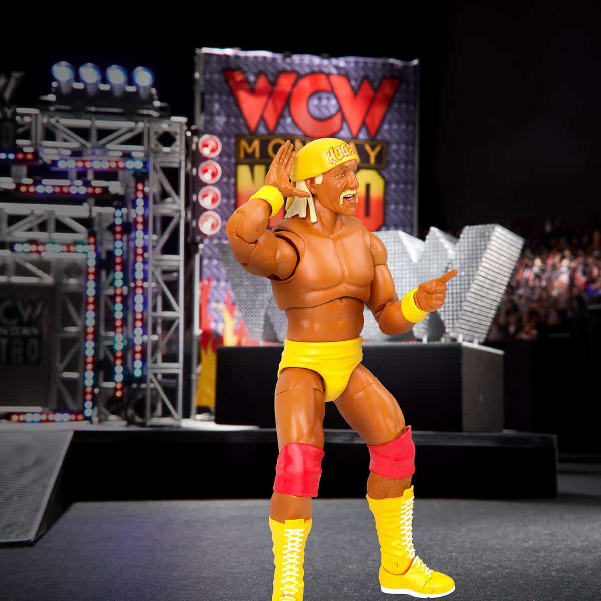 Mattel's WWE Ultimate Edition WCW Monday Nitro Entrance Stage 8 Hulk Hogan