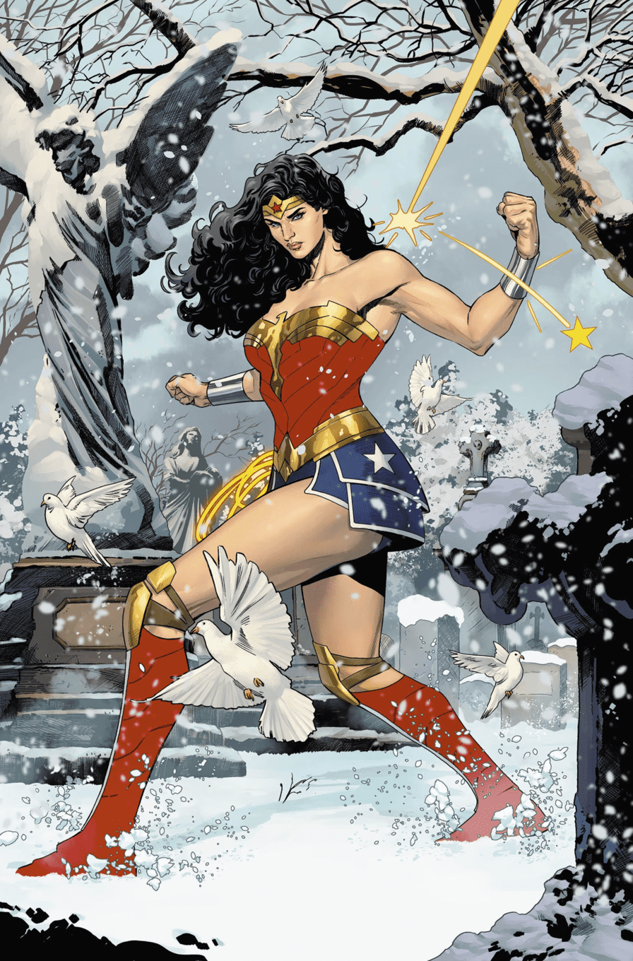 Wonder Woman #1 nghệ thuật nội thất Daniel Sampere