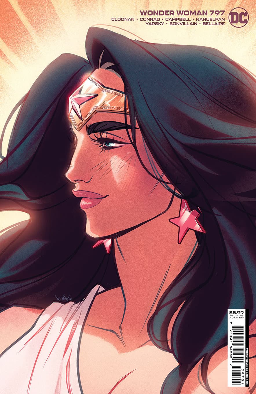 Wonder Woman #797 spoilers 0-2 Babs Tarr