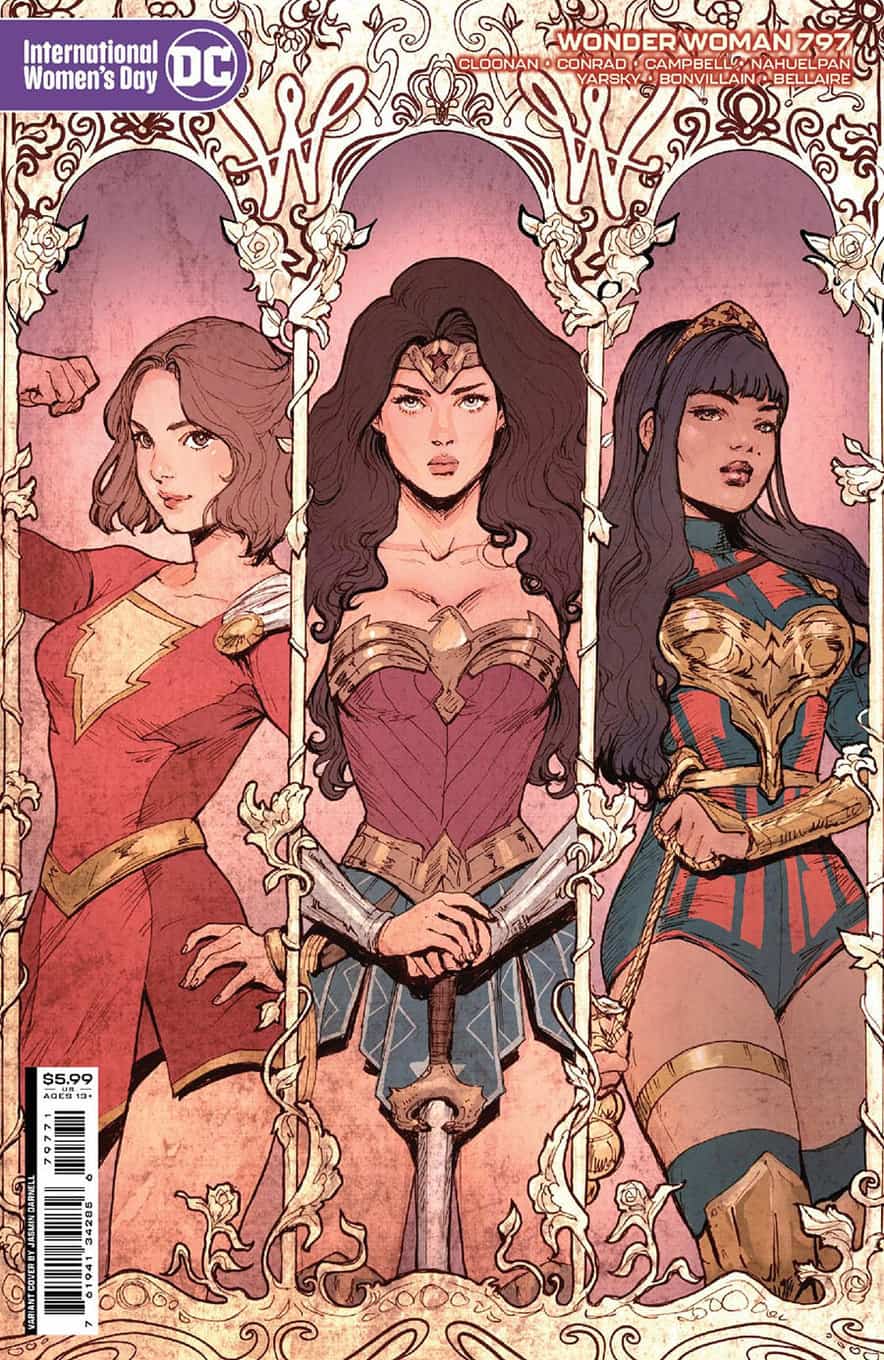 Wonder Woman #797 spoilers 0-5 Jasmin Darnell with Shazam