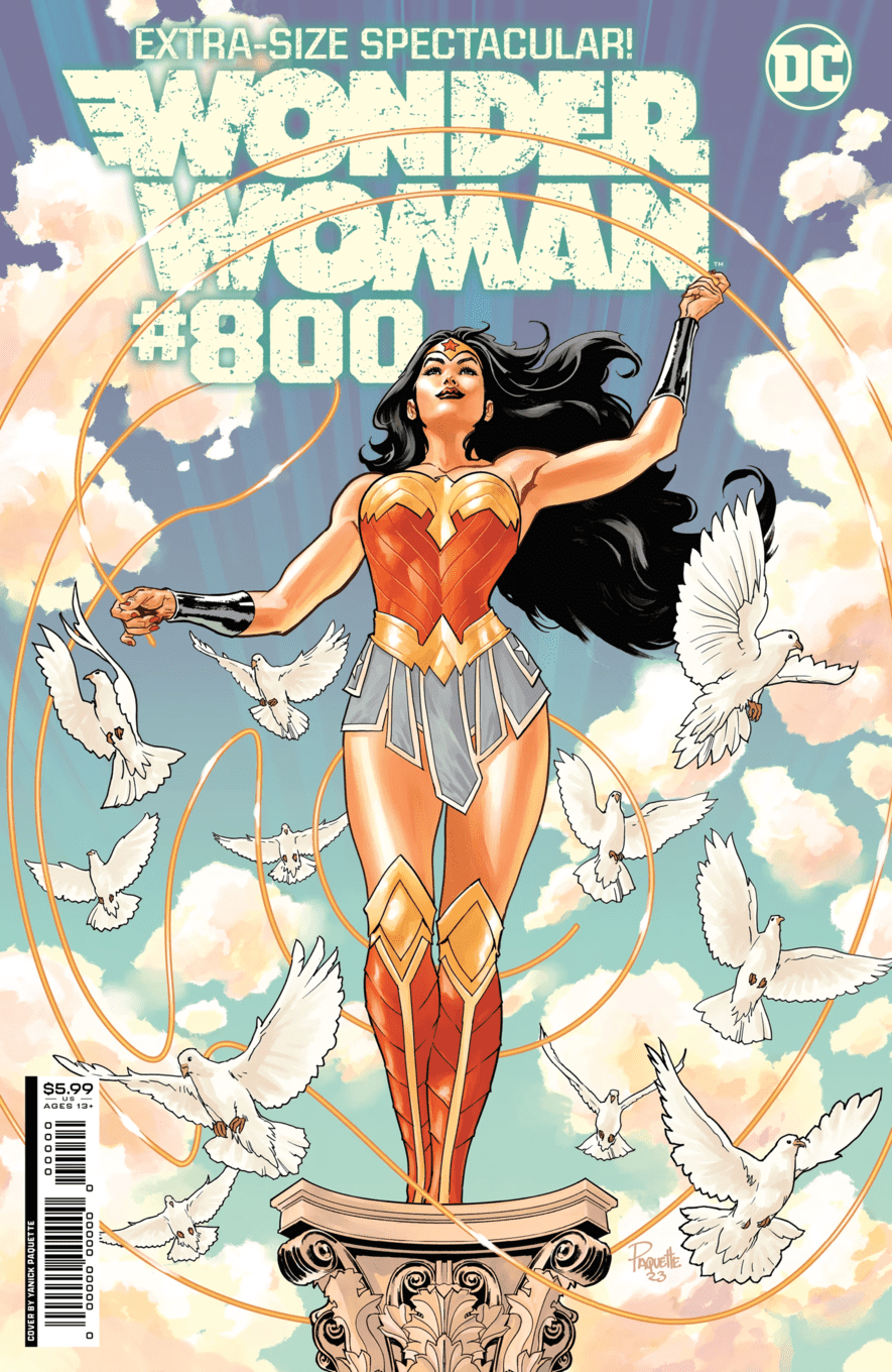 Wonder Woman #800 Bìa chính của Yanick Paquette