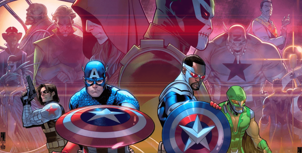 Captain America Cold War Banner Art By Paco Medina