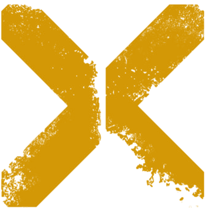 Fall of X logo gold yellow