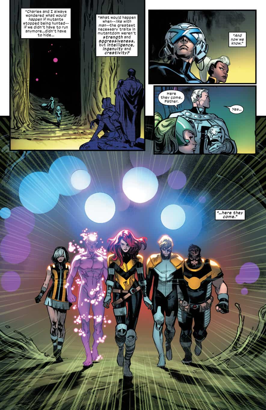 House of X #1 spoilers B The Five