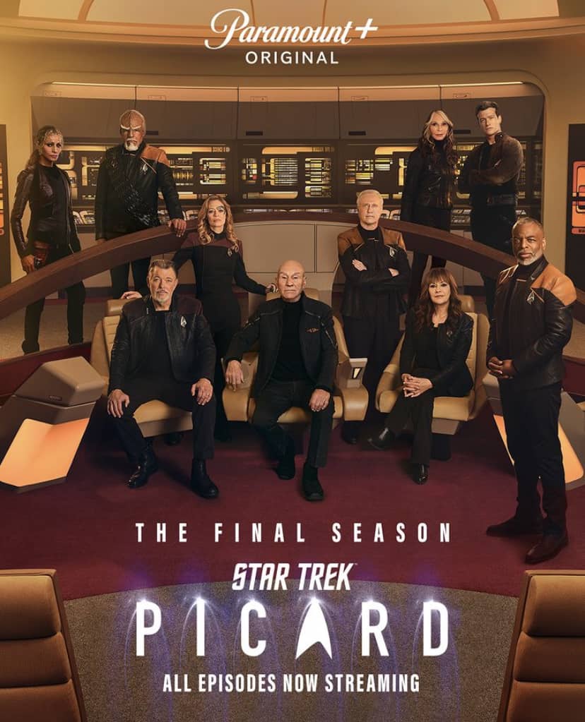 Star Trek: Picard Season 3 Final Season poster TNG & Legacy