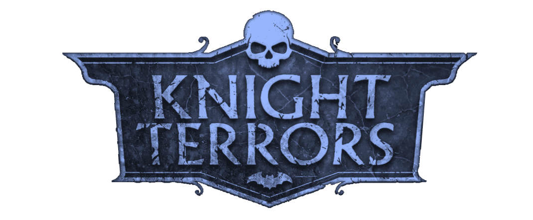 Knight Terrors logo blue