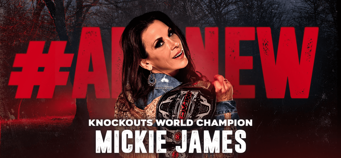 Mickie James #AndNew Impact Wrestling Knockouts Champion January 13 2023 Hard To Kill 2023 PPV