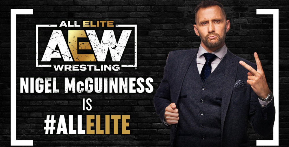 Nigel Mcguinness Is All Elite With Aew