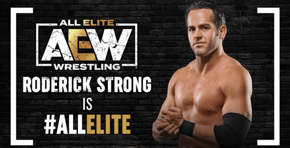 Roderick Strong Is All Elite With Aew 042623 Roddy Strong