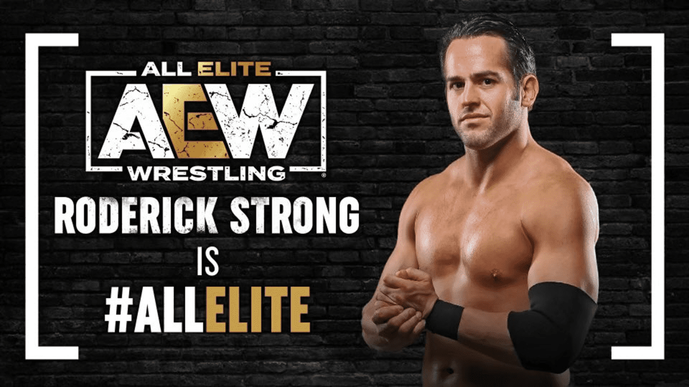 Roderick Strong is All Elite with AEW 042623 Roddy Strong