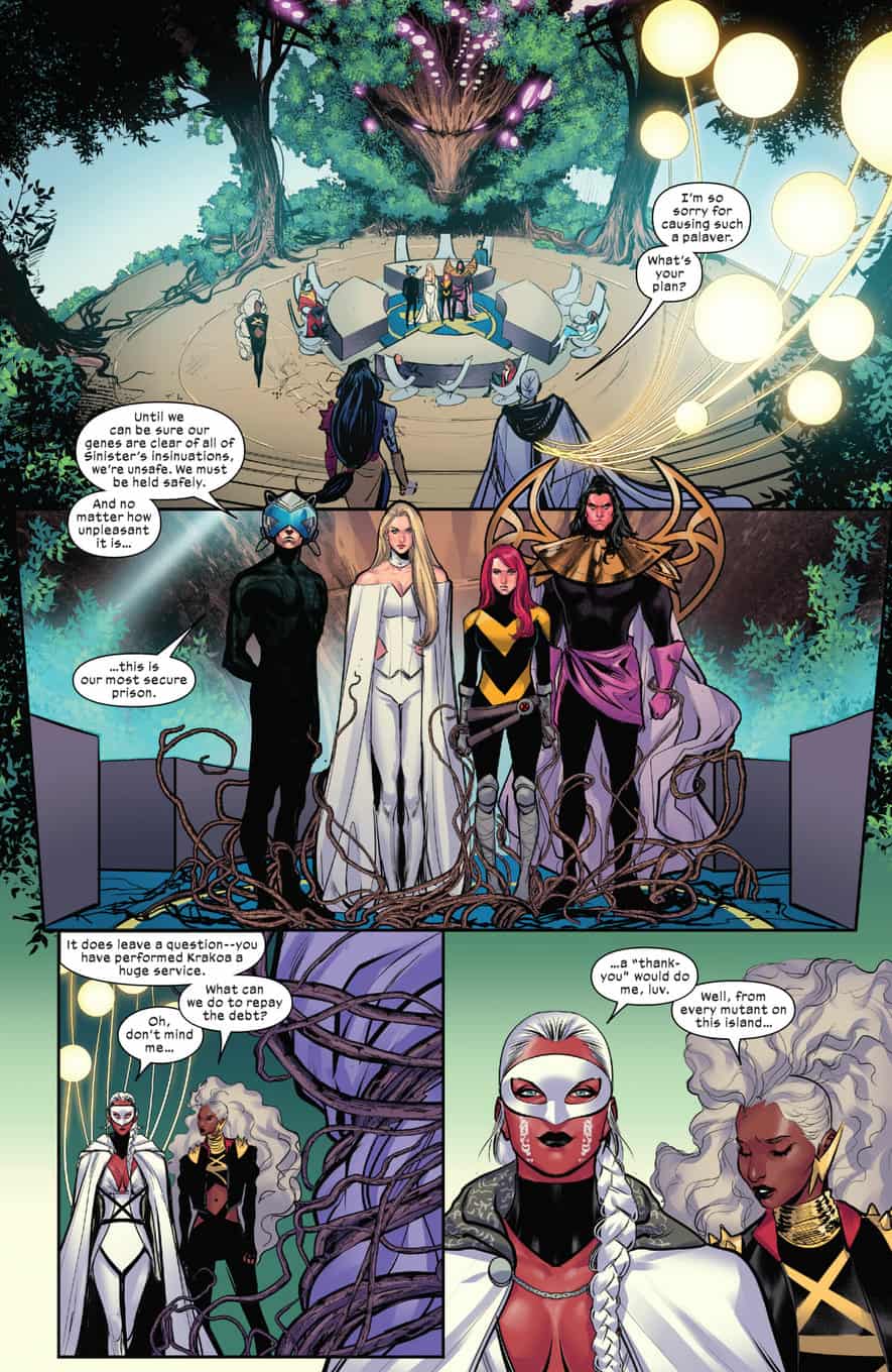 Sins of Sinister Dominion #1 spoilers D Quient Council