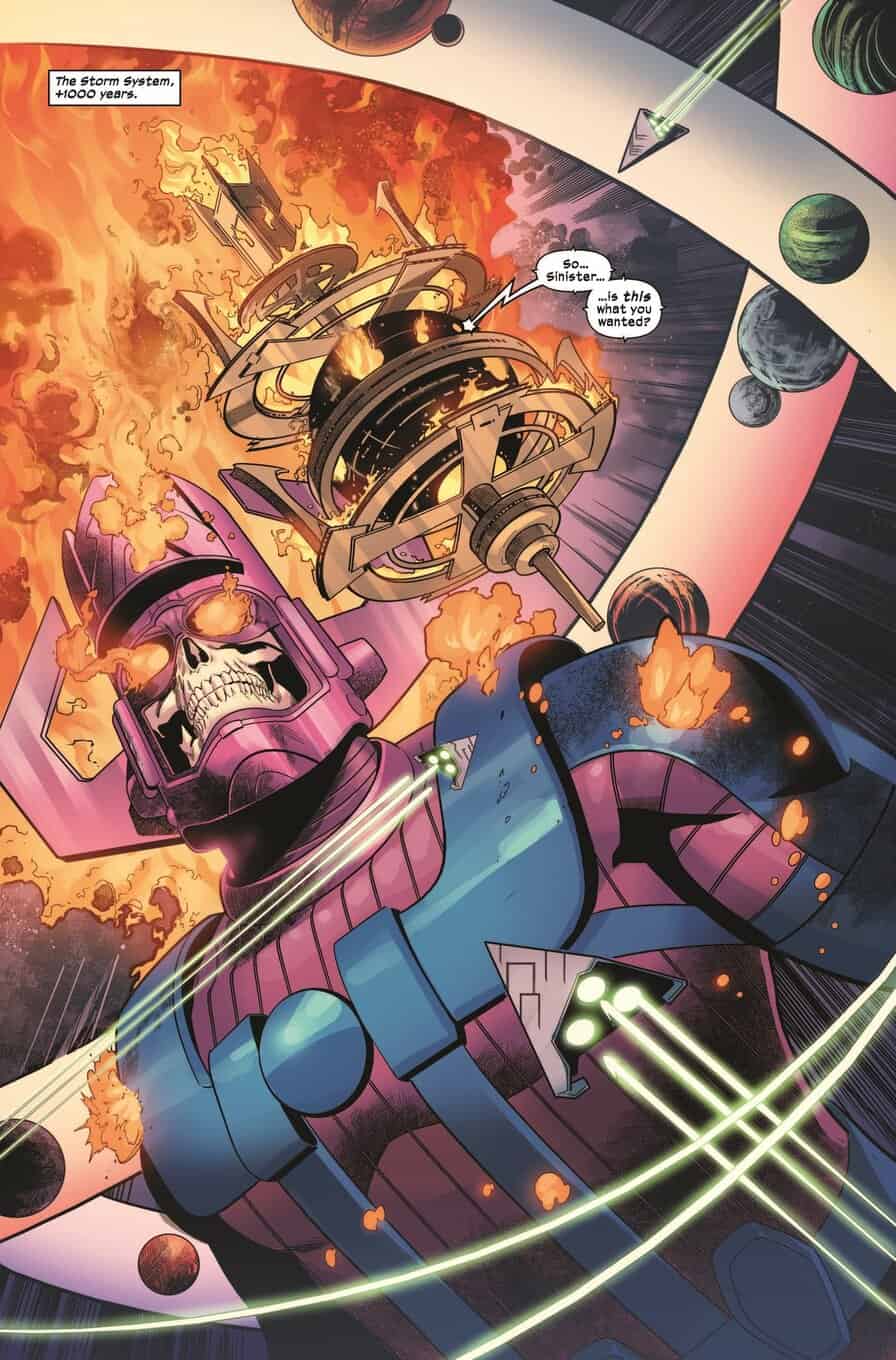 Sins of Sinister Dominion #1 spoilers G Galactus