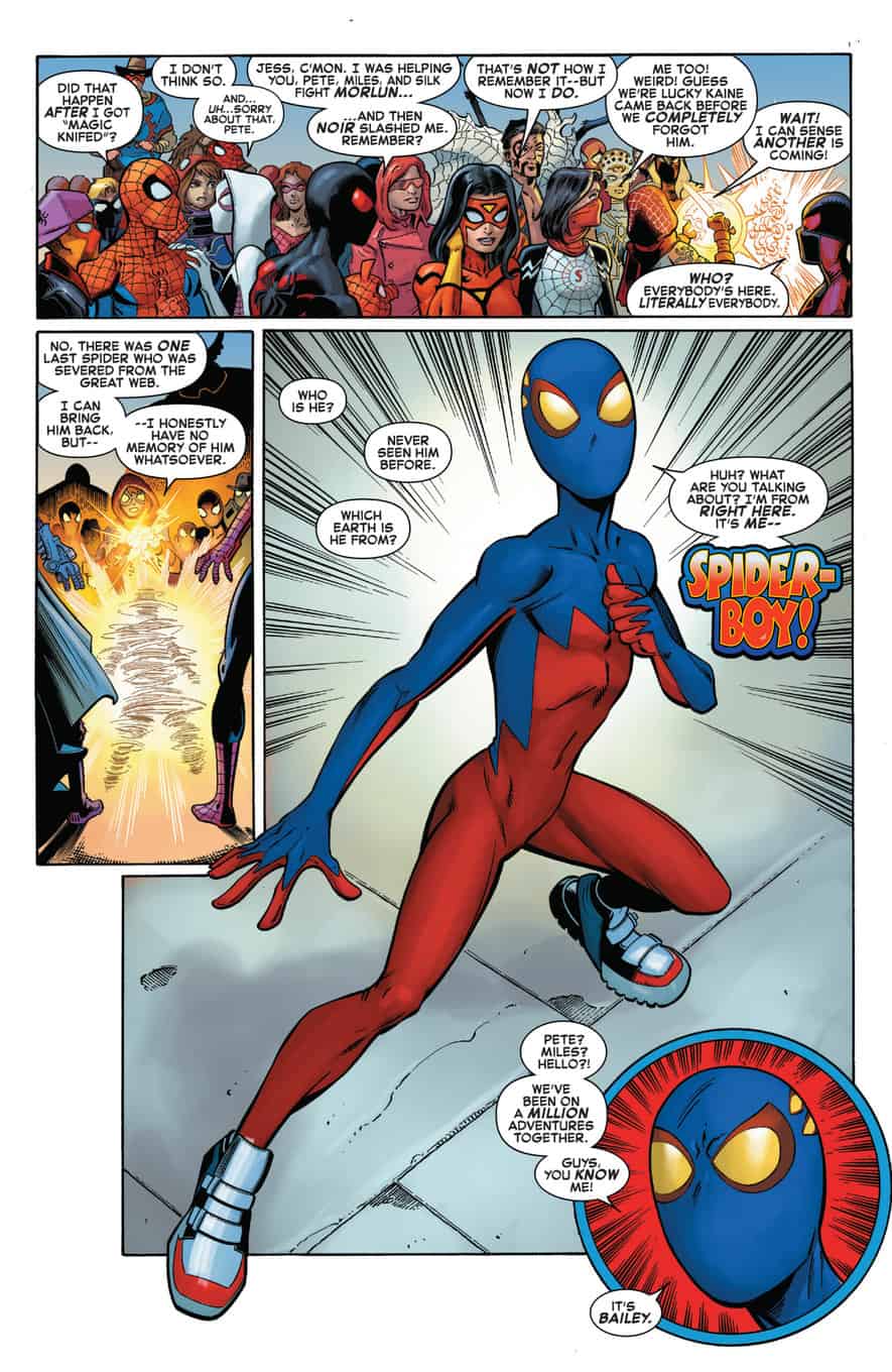 Spider-Man #7 spoilers 1 Spider-Boy