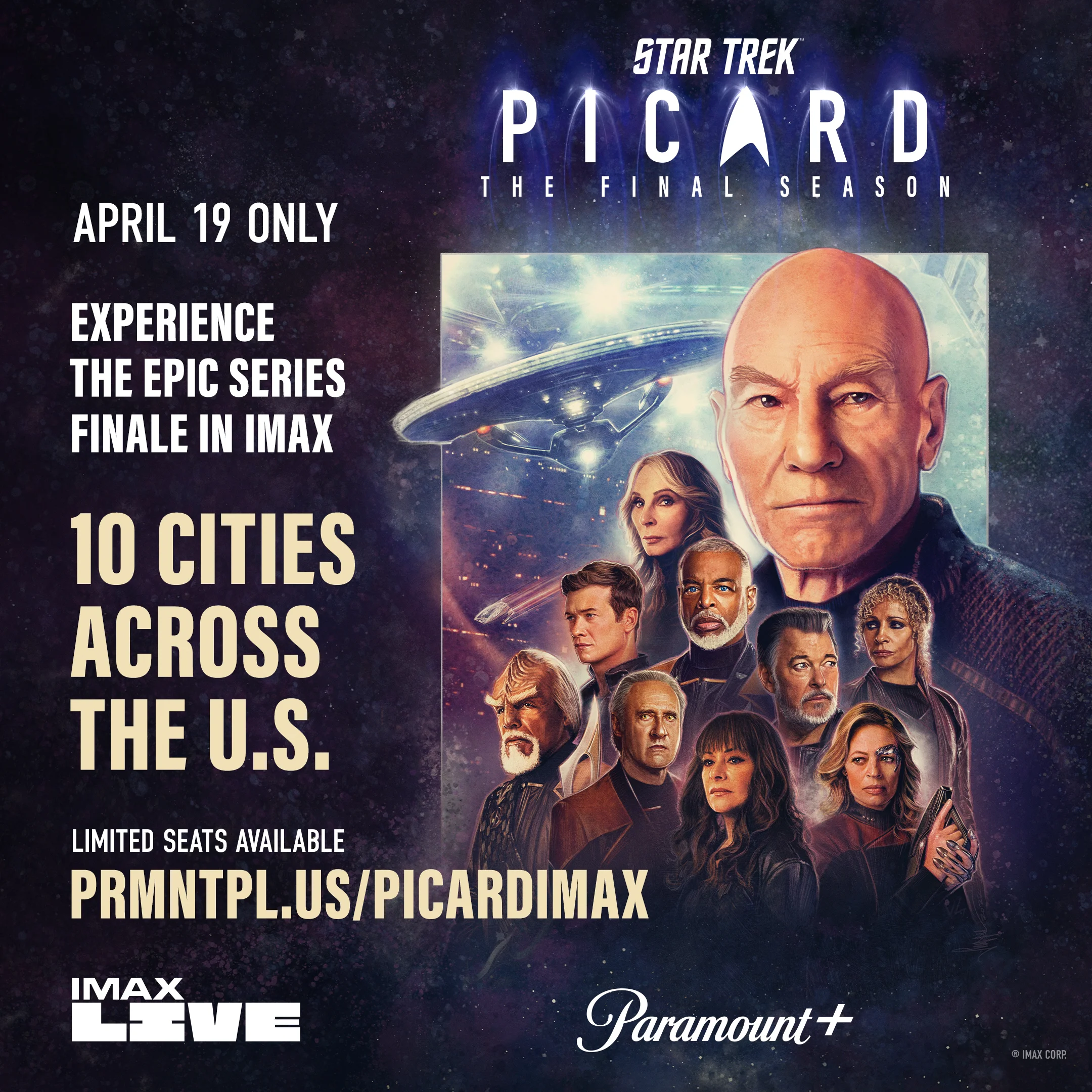 Star Trek Picard Season 3 Episode 10 Star Trek Picard Series Finale spoilers IMAX 2