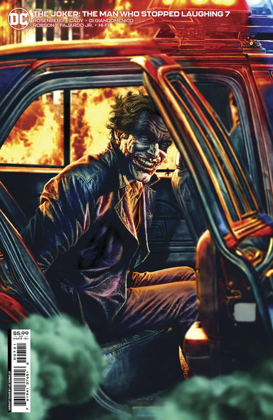 The Joker The Man Who Stopped Laughing #7 spoilers 0-2 Lee Bermejo