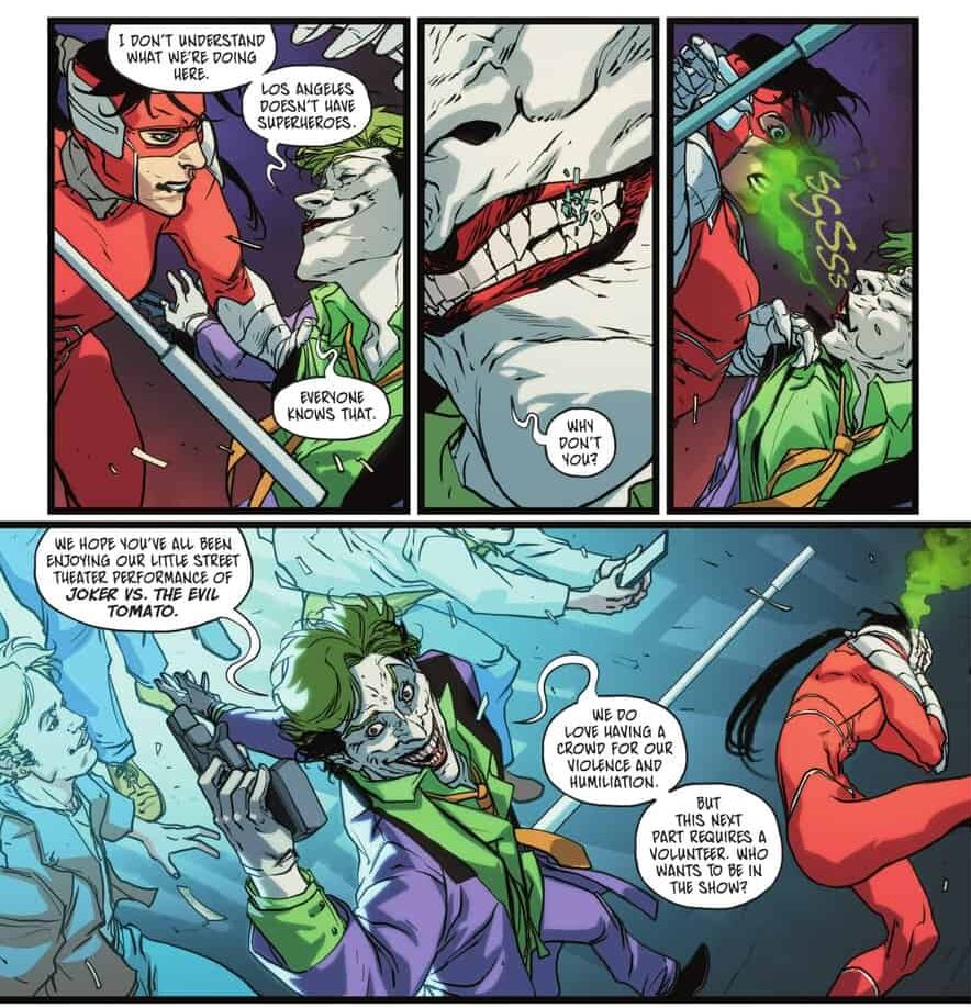 The Joker The Man Who Stopped Laughing #7 spoilers 4 Kate Spencer Manhunter