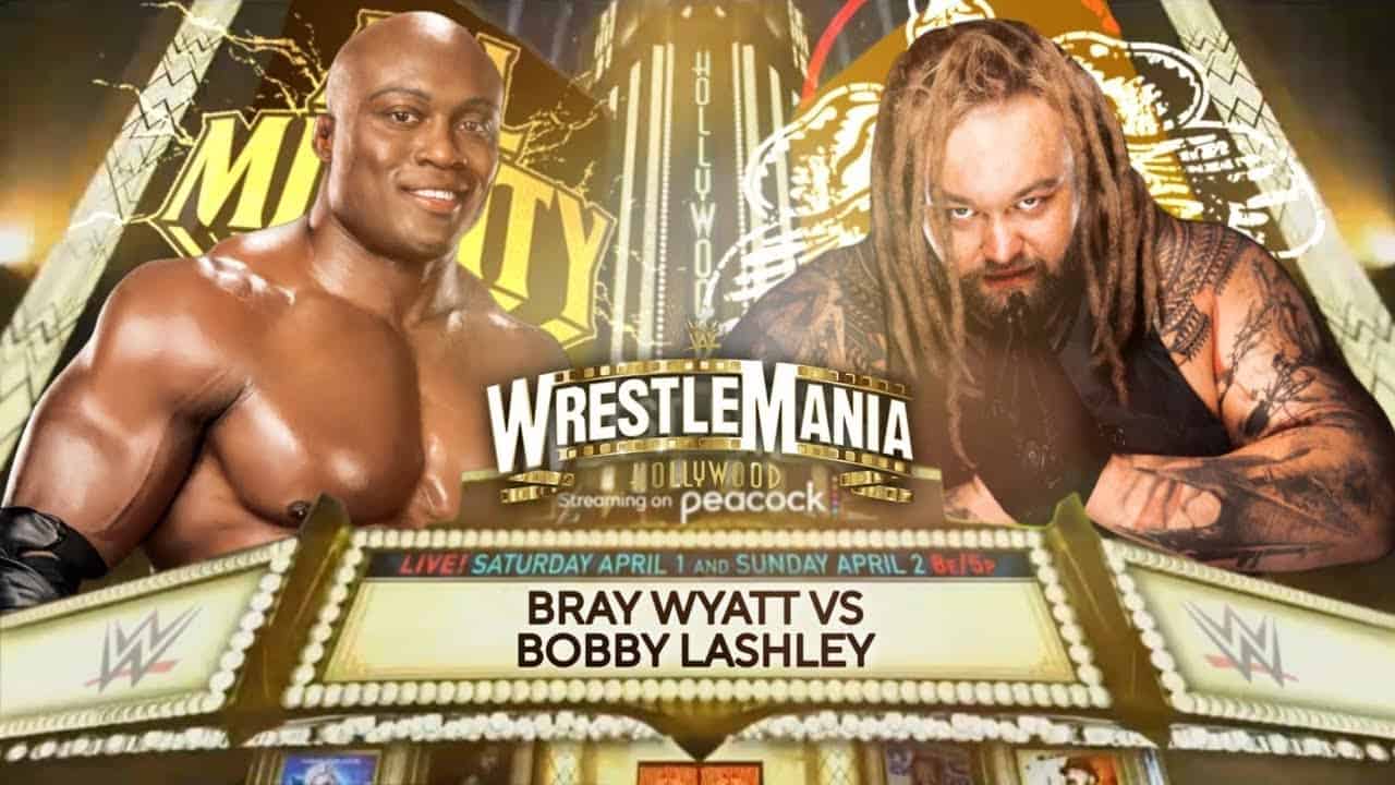 WWE Wrestlemania 39 Bobby Lashley vs Bray Wyatt