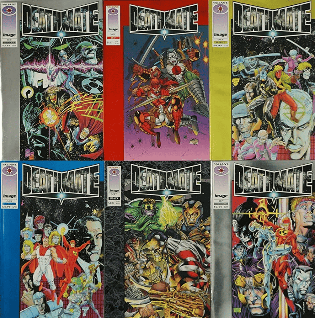 1993 Deathmate Crossover Image Comics & Valiant Comics full set