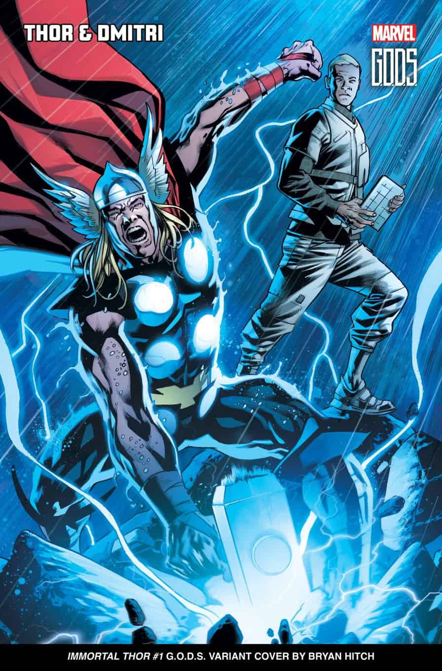 6 Immortal Thor #1 G.O.D.S. variant
