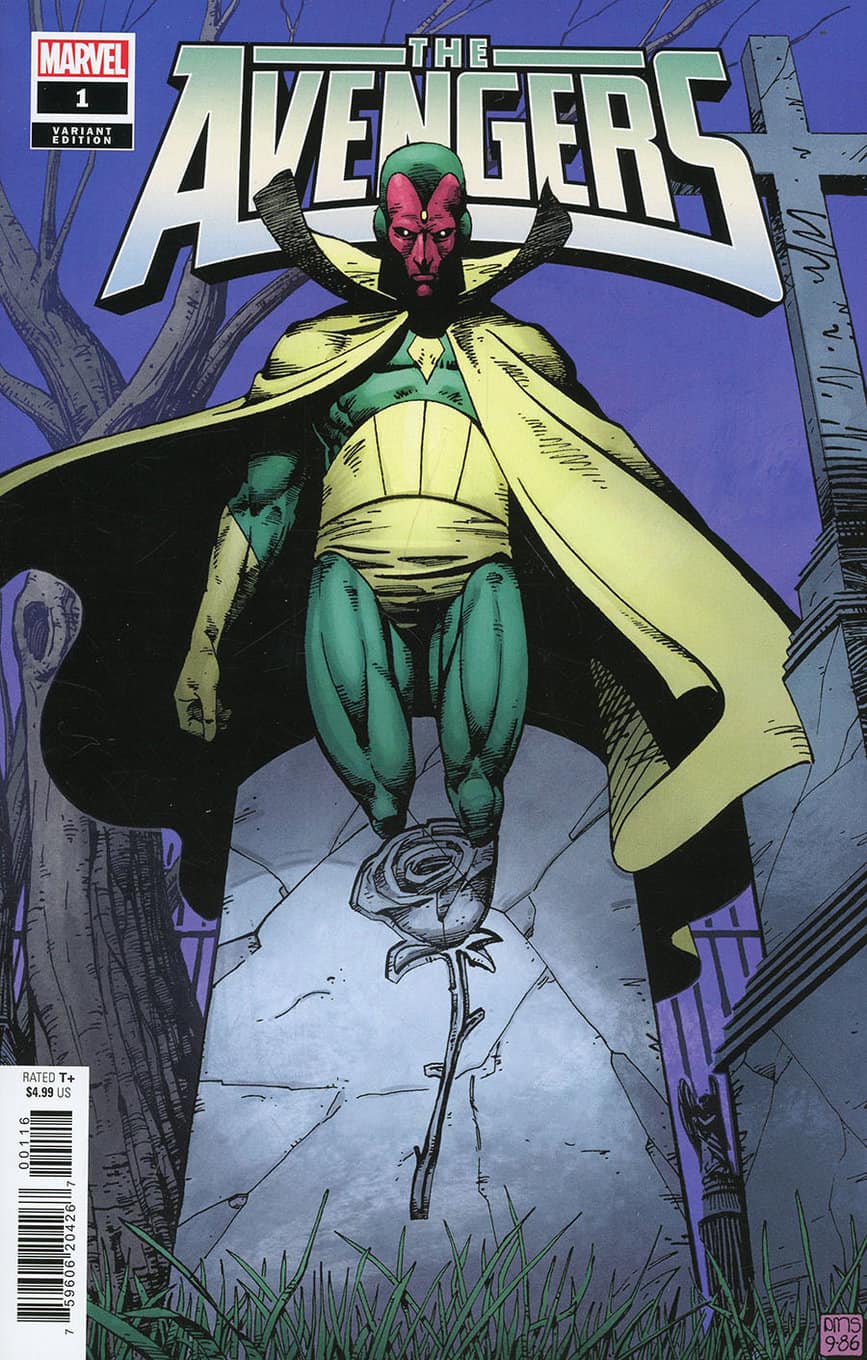 Avengers #1 spoilers 0-9 Paul Smith with the Vision