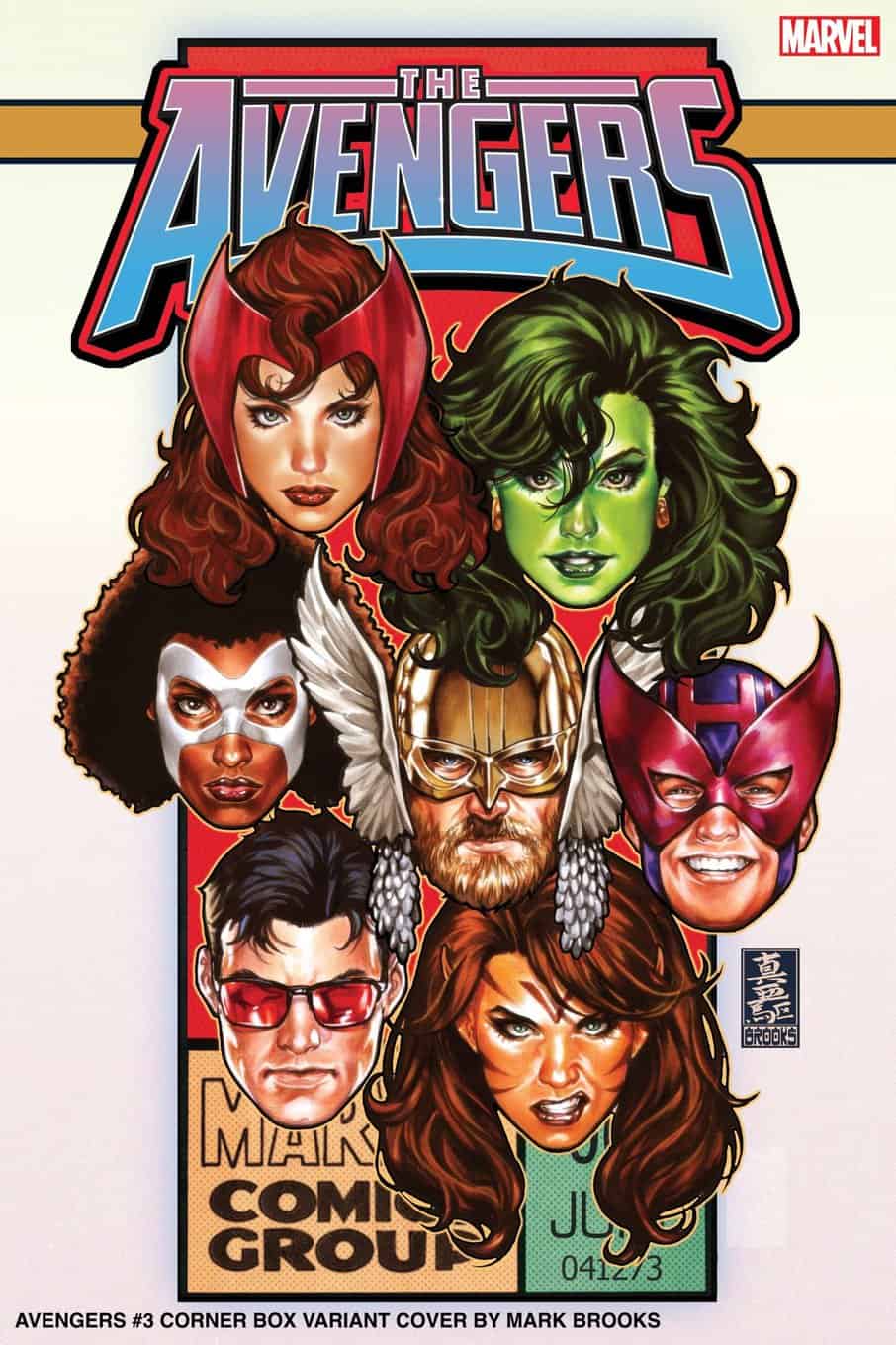 Avengers #3 variant Mark Brooks