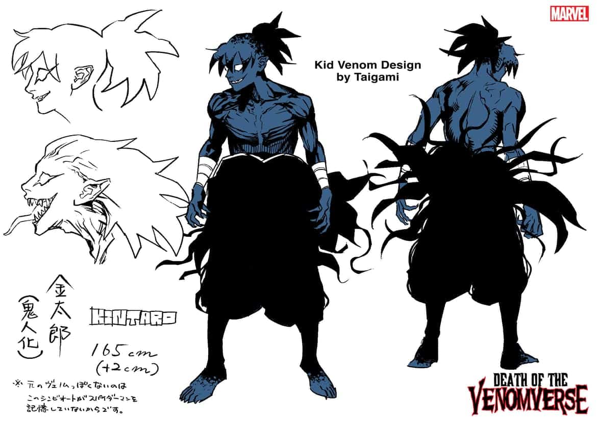 Death of the Venomverse #2 Kid Venom concept art 1