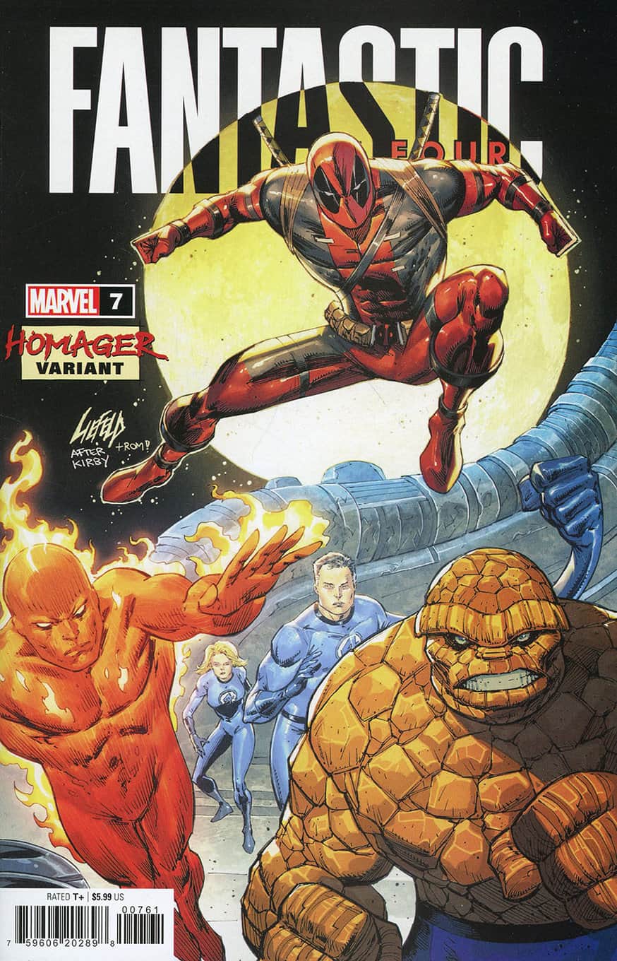 Fantastic Four #7 FF #700 spoilers 0-5 Rob Liefeld Deadpool
