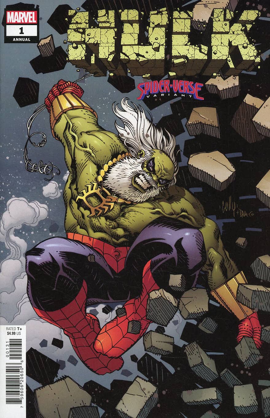 Hulk #1 spoilers 0-2 Cully Hamner Spider-Verse with Maestro