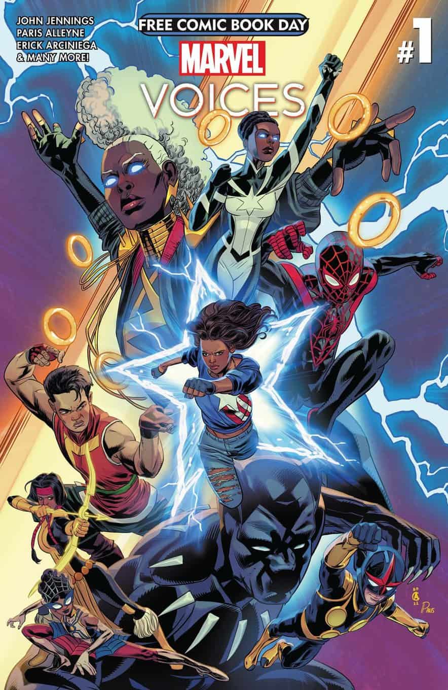 Marvel Voices #1 FCBD 2023 solicitations spoilers 0-1 Uncanny Avengers
