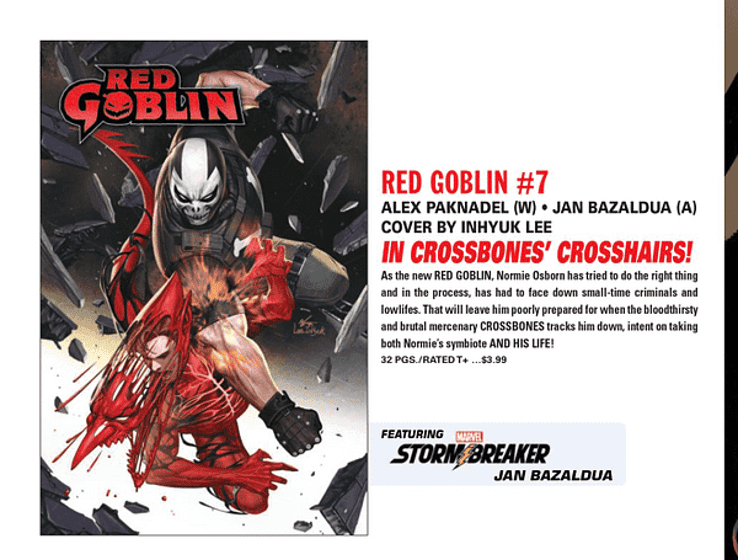 Red Goblin #7 A Crossbones