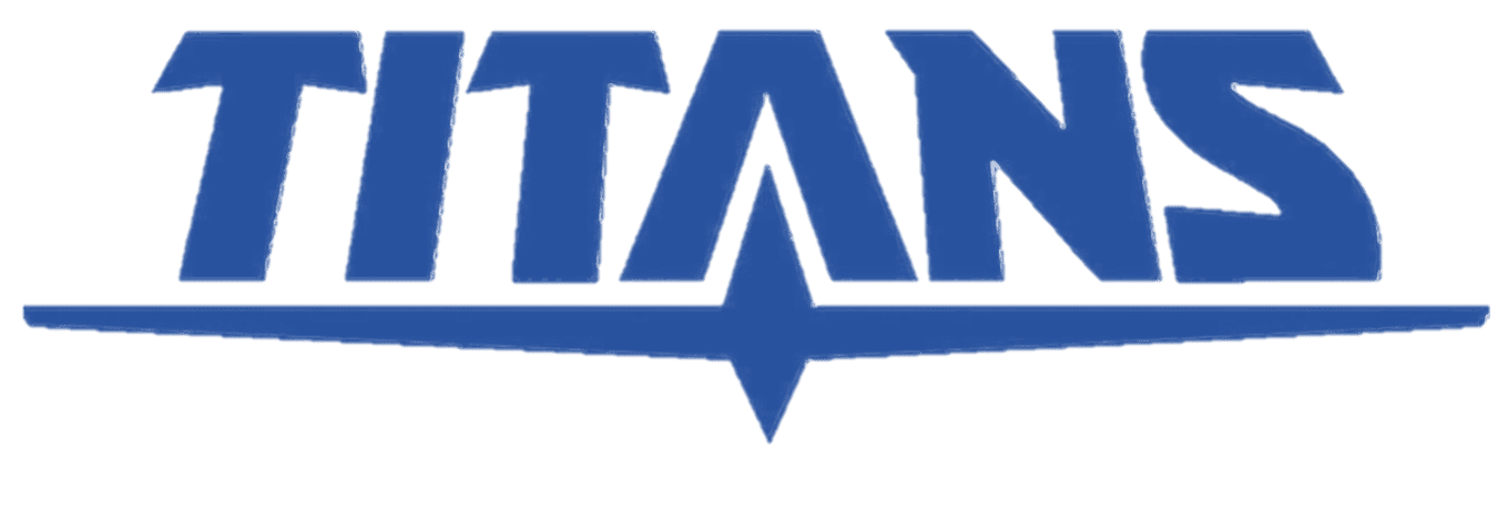 Titans logo blue