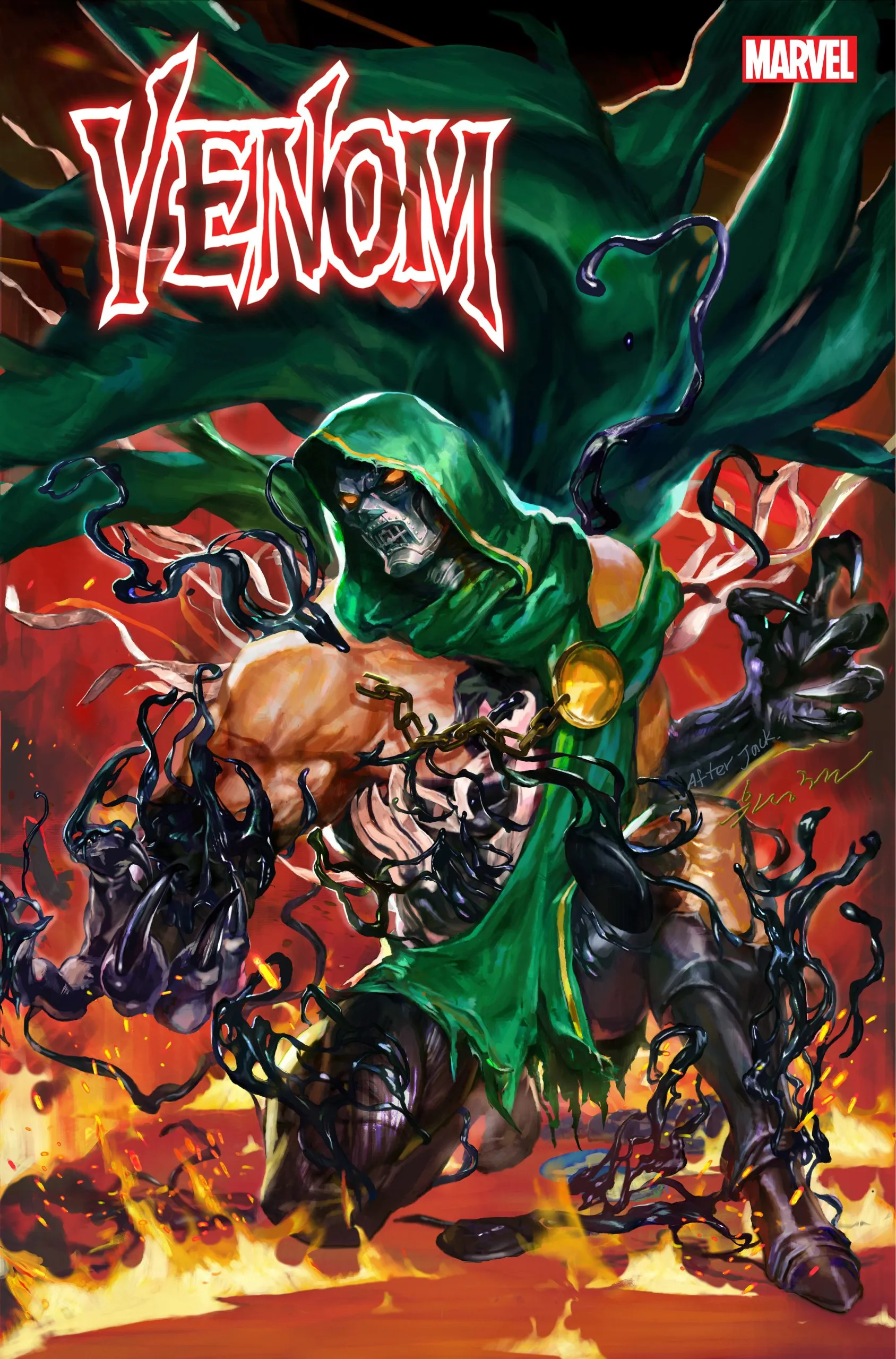 Venom #24 B Doctor Doom