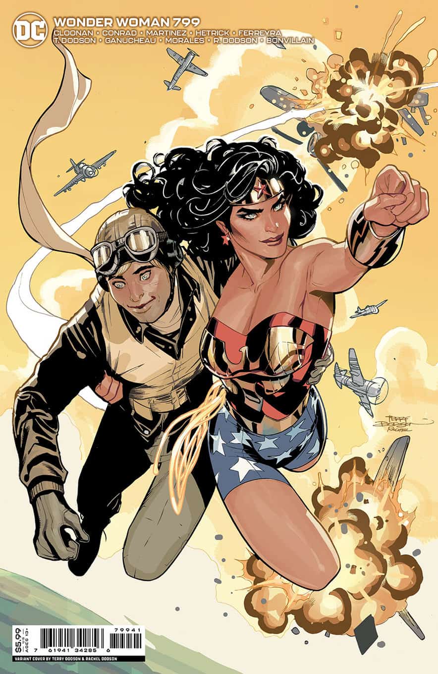 Wonder Woman #799 spoilers 0-3 Terry Dodson & Rachel Dodson